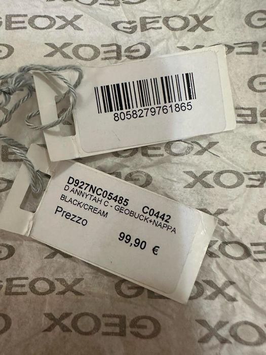 Пантофки Geox Respira от еатествена кожа