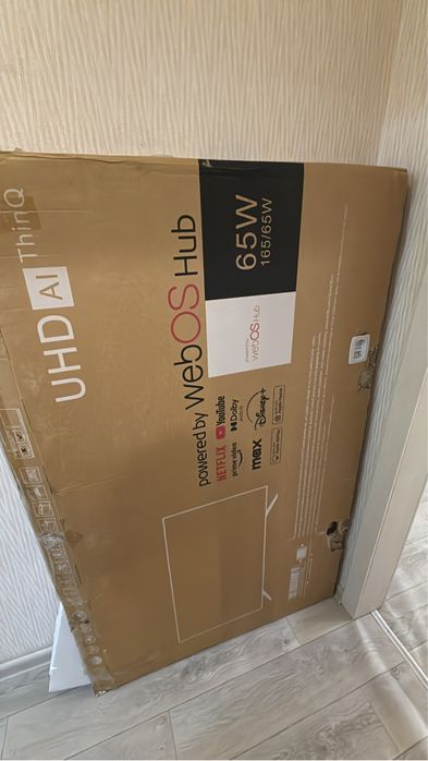 Телевизор 65″ UHD 4K Smart TV webOS | UHD AI