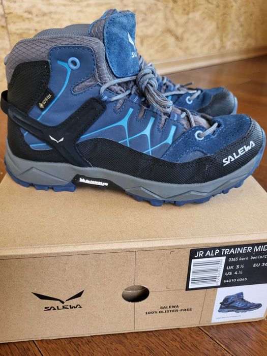 Туристически обувки Salewa WS JR ALP TRAINER MID GTX GORE-TEX