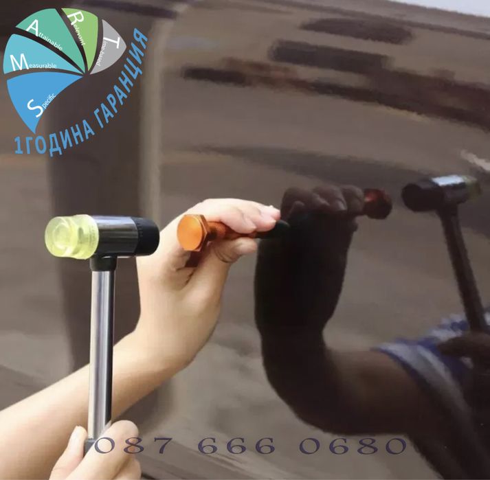 Вдълбнатина вакуум PDR комплект изправяне градушка пдр bmw audi