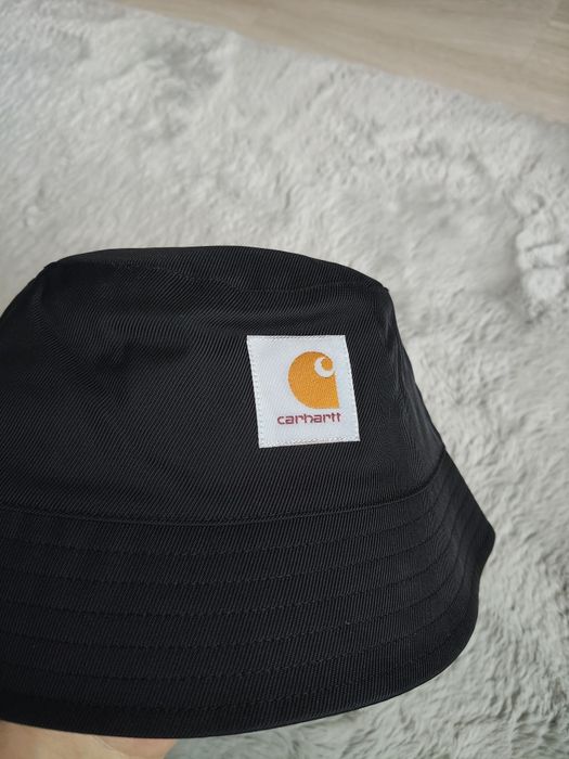 Carhartt Leroy bucket hat unisex culoare negru mărimea S-M noua originala
