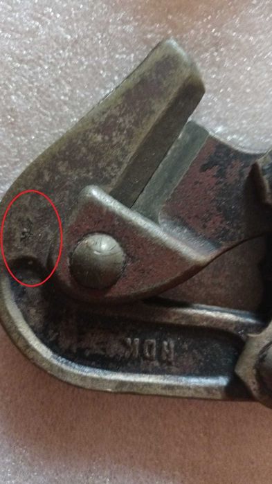 + Cleste de taiat sarma armata germana ww2 cu waffenamt +