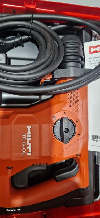 Hilti rotopercutor pe curent