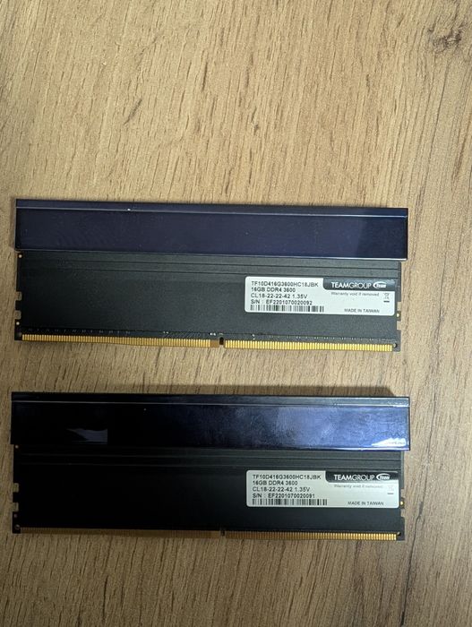RAM памет 2 плочки по 16GB, общо 32GB