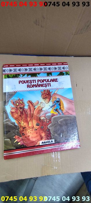carte carti povesti populare romanesti cartonata