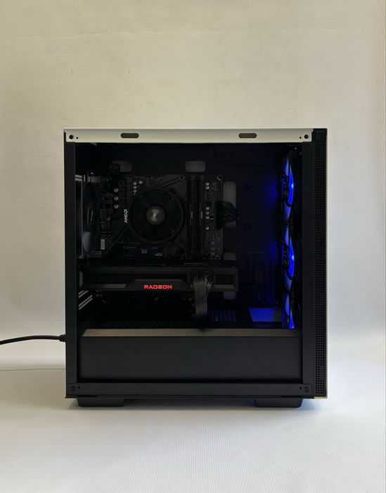 Геймърски компютър AMD Ryzen 5 5600X, RX 6750 XT 12GB, 32GB ram
