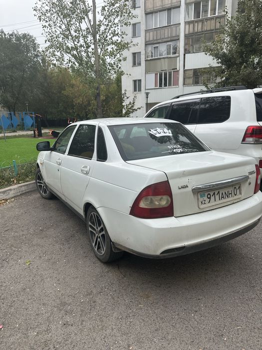Lada priora .Лада приора .Белая приора