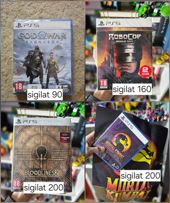 Gow ragnarok sigilat joc ps5