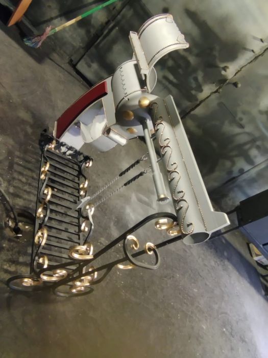 Мангал револьвер