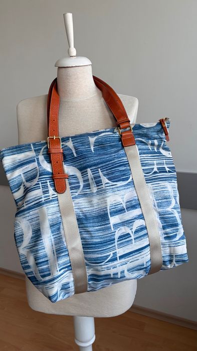 Bric’s текстилна голяма чанта за пътуване/спорт/шопинг и малка чанта crossbody