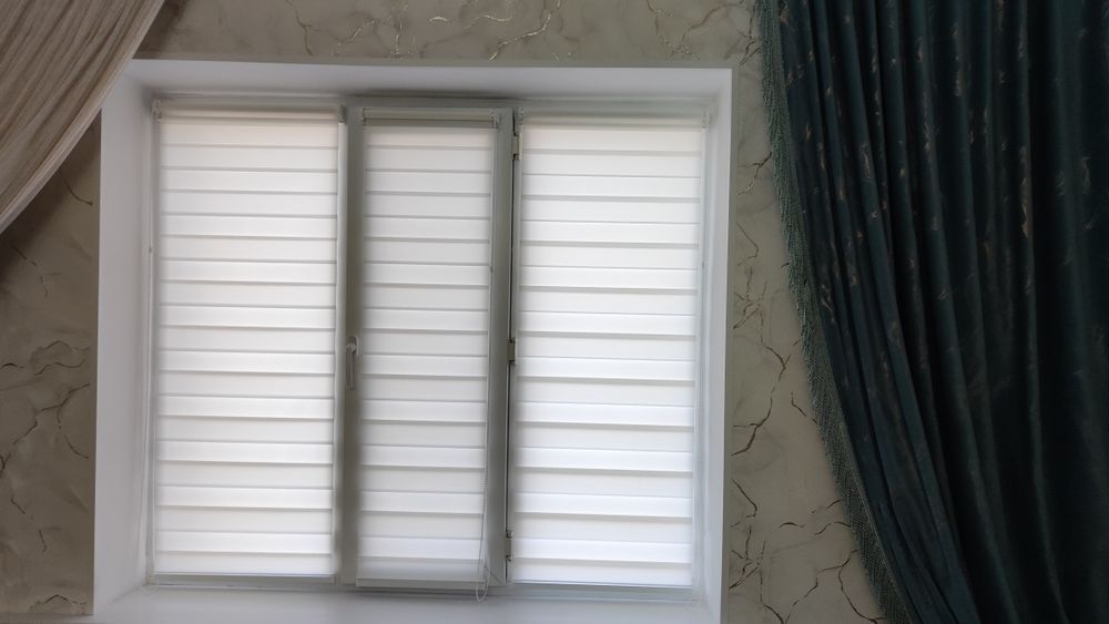 Жалюзи день ночь ролл шторы