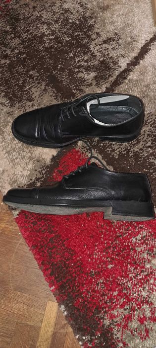Официални обувки естествена кожа черни 41ви номер на Кристиян Шууз