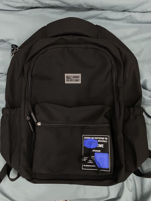 Рюкзак унисекс черный универсальный