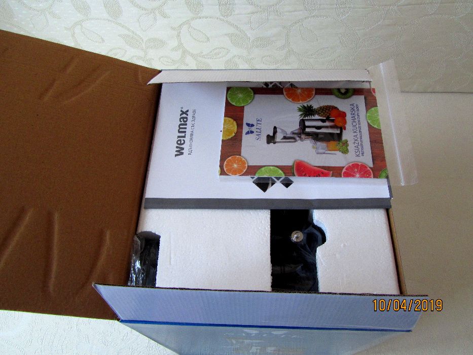 Уникална нискоскоростна сокоизтисквачка – нова