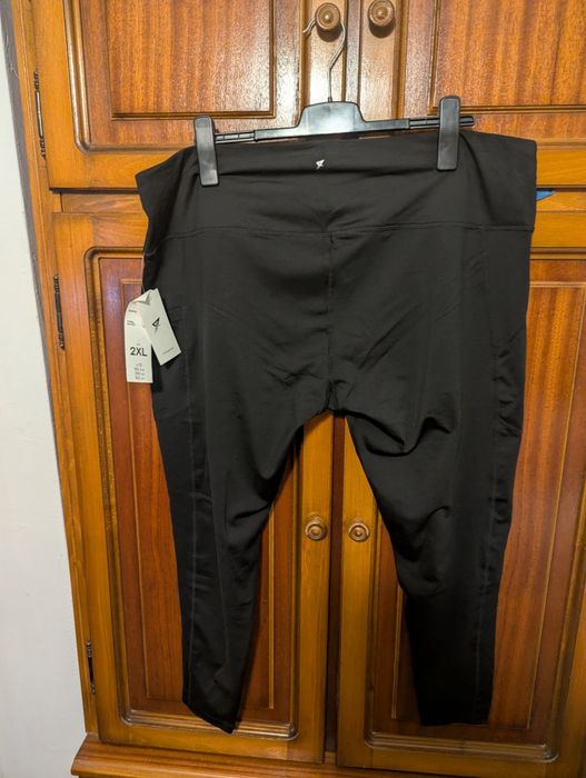 Pantaloni dama negru 2XL