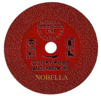 Мини диамантен диск Ø50 мм. за рязане на гранитогрес, порцелан и др.