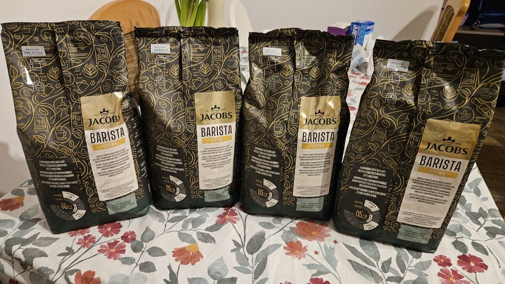 Cafea Jacobs Barista Crema boabe 1 kg