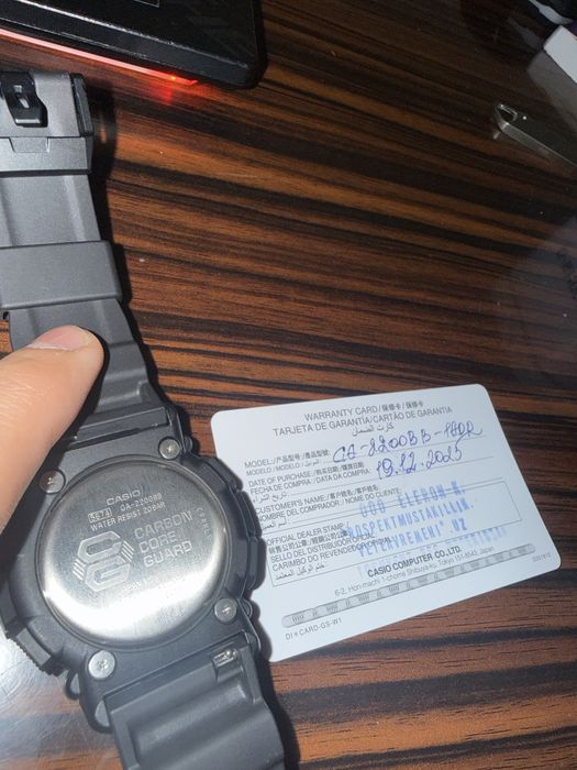 G -shock- casio