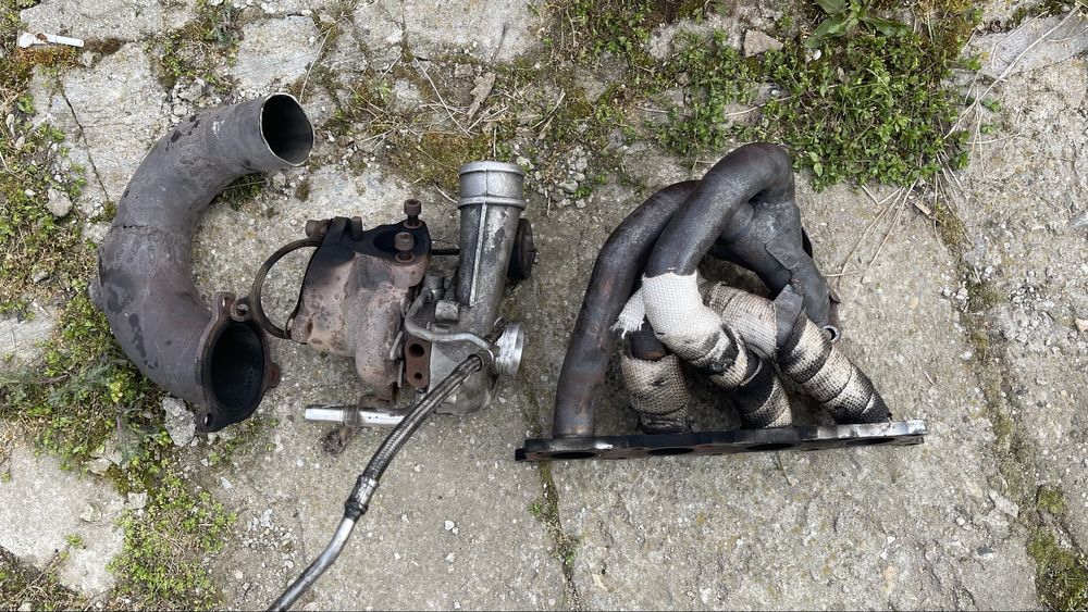 Турбо К04-023 / Плетен колектор / Даунпайп / Интейк