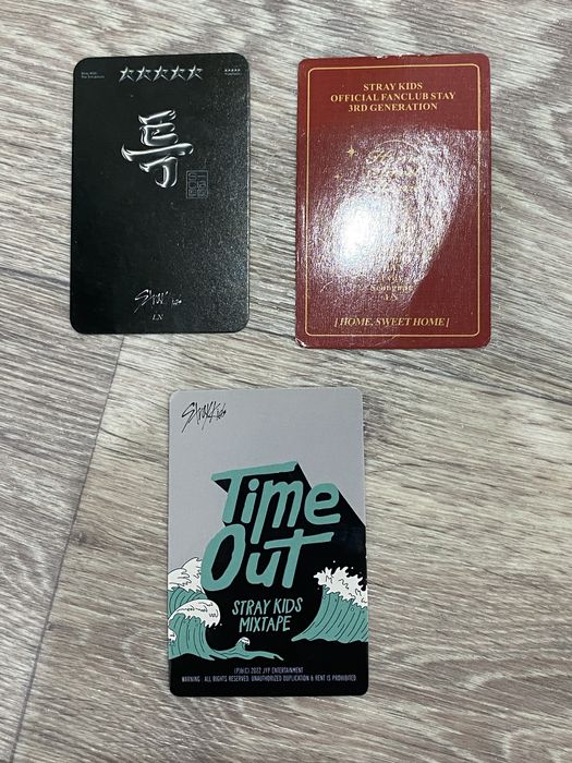 Stray kids карточки