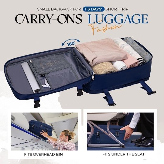 Ruccsac potrivit pt avion