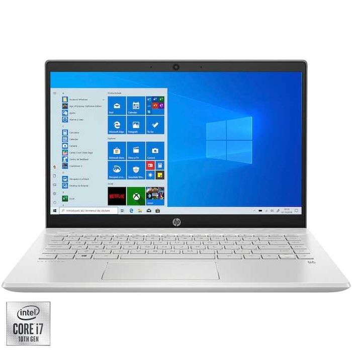 Продавам запазен лаптоп НР Лаптоп Ultrabook HP Pavilion 14-ce3049nq, 14", Intel® Core™ i7-1065G7, RAM 32, 4gb mx250 GPU