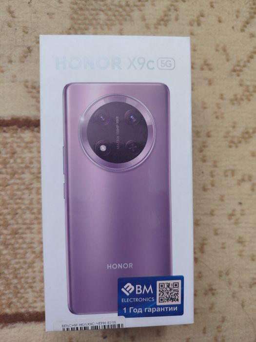 Honor X9c qora rangli