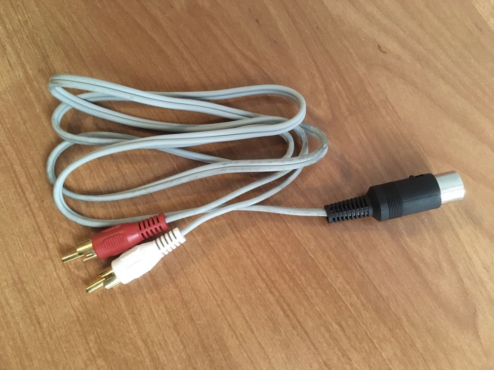 Кабель 5DIN (СШ-5) RCA усилителей из СССР Бриг Амфитон Radiotehnika: 15 ...