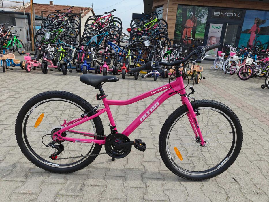 CROSS Велосипед 24" Ultra GRAVITA ново розово