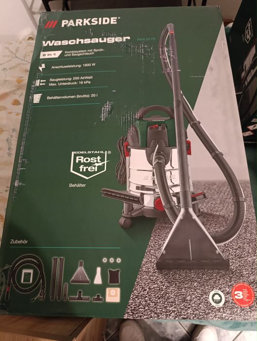 Aspirator parkside injectie-extractie