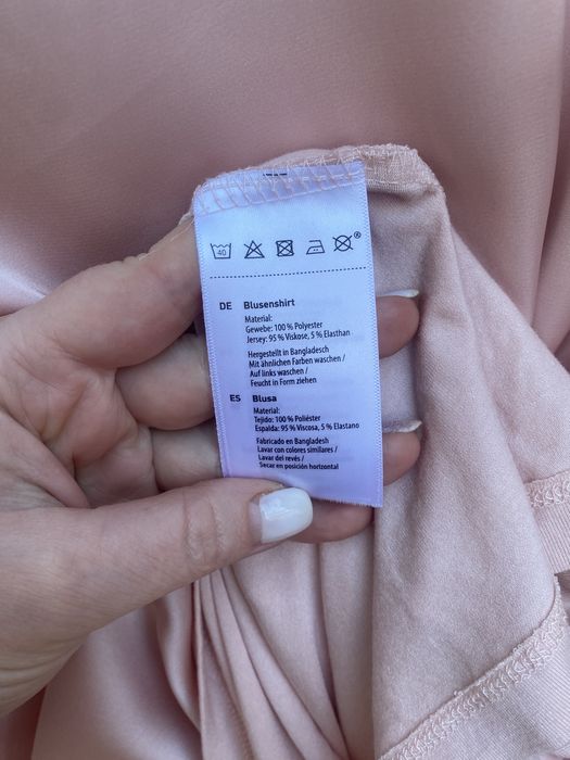 Bluză roz elegantă 42