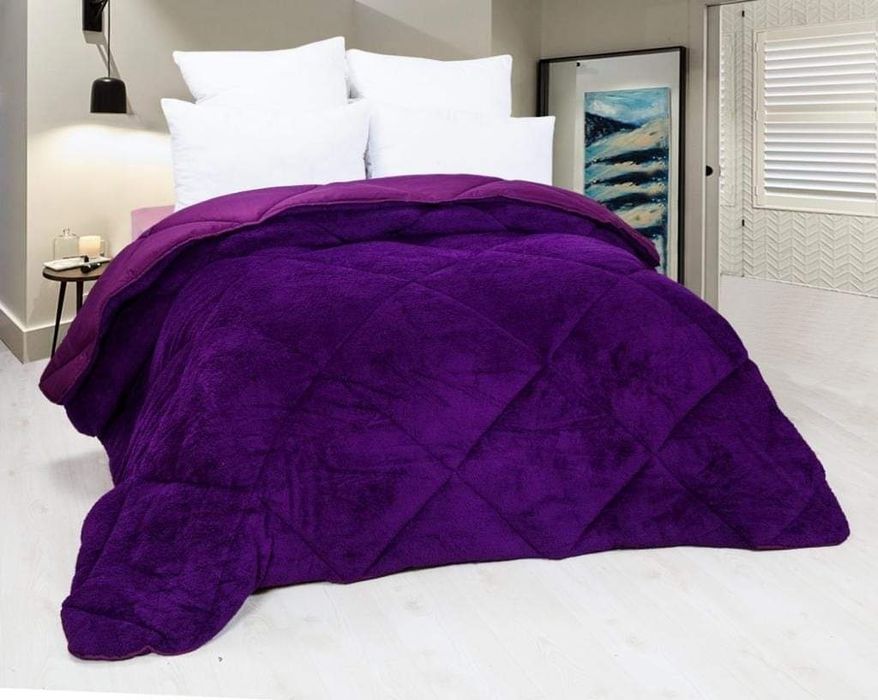 Олекотени завивки Шепърд с пух