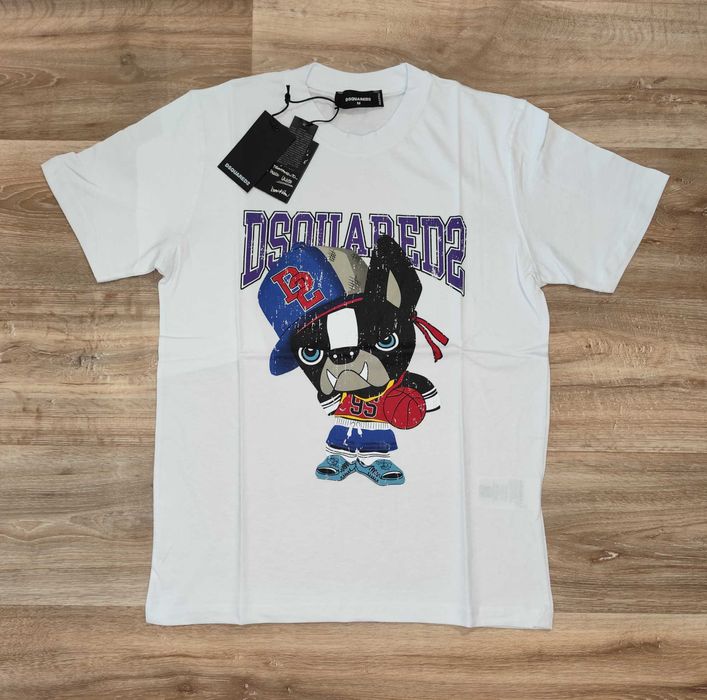 Нова мъжка блуза фланелка Dsquared 2024 памук