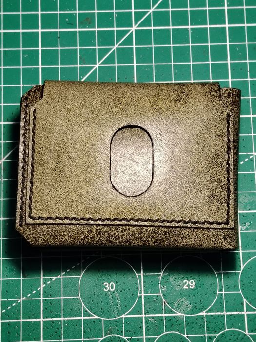 Кожаный портмоне