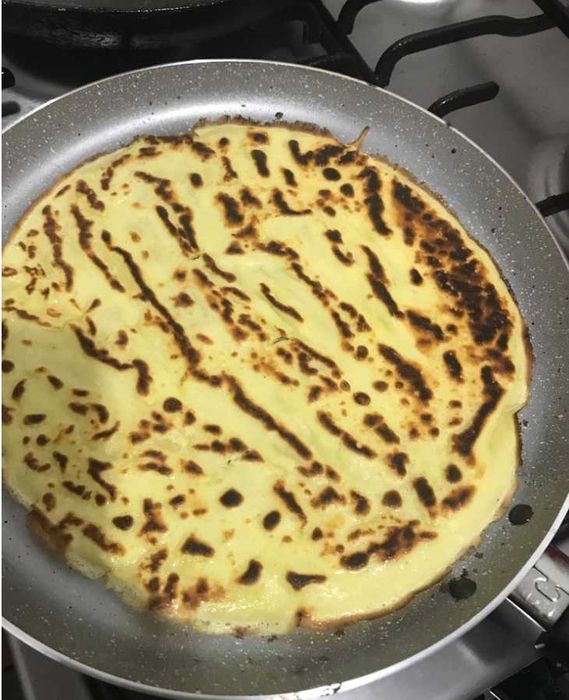 Тиган за палачинки, алуминиев, диаметър 25 см, Zilan