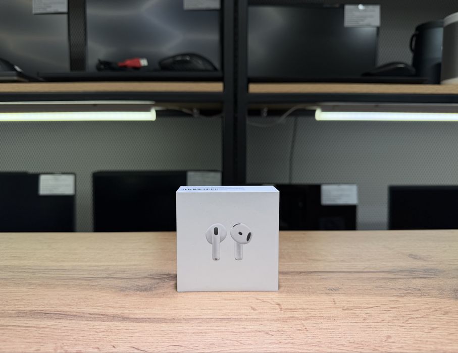 Новые наушники AirPods 4, оригинал, запечатанные, 2502/А10