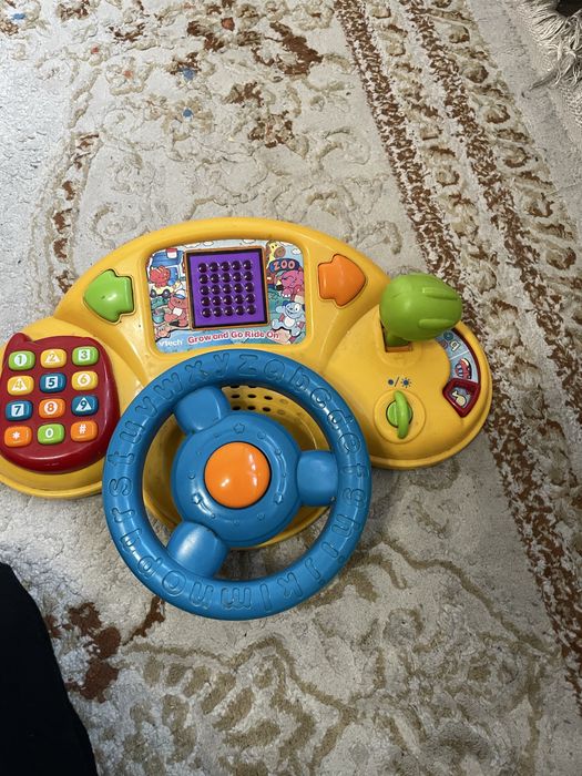 Vtech качалка-каталка, музыкальный руль