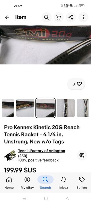Racheta tenis pro kennex smi 20g!