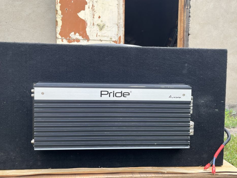 Сабвуфер PRIDE 15 + усилитель PRIDE Aurora