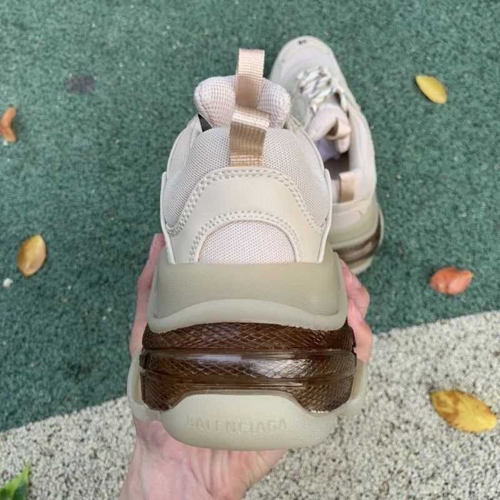 Balenciaga Triple S - Dark Grey/Grey/Cream