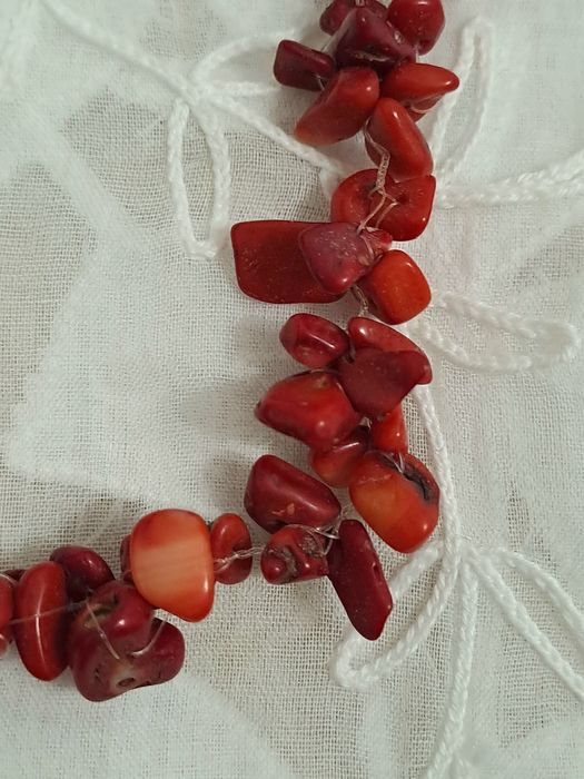 Комплект бижута от корал гр. Димитровград • OLX.bg