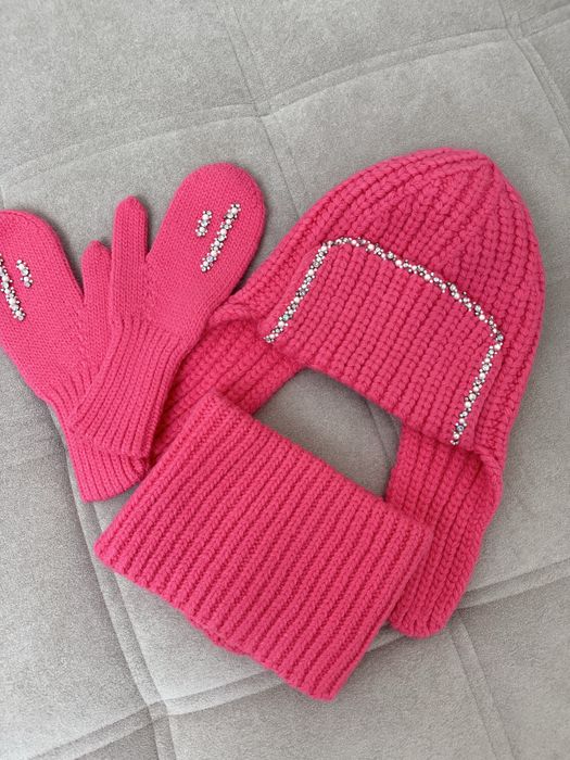 Ушанка шапки комплект