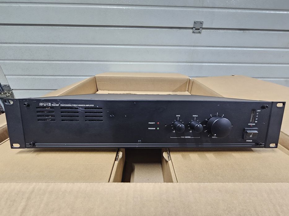 Amplificator Apart PA240P / 240W RMS / 4ohm / 50v / 70v / 100v