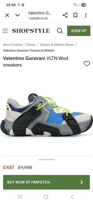 Adidasi Valentino Garavani, sneakers originali