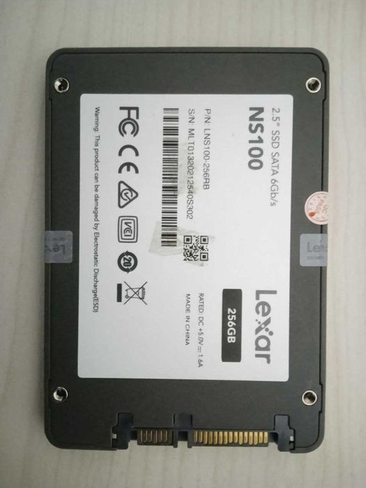 SSD 256 gb Lexar
