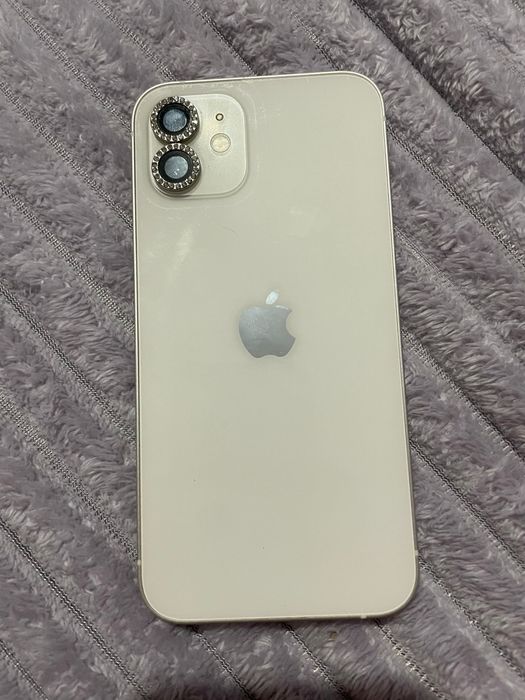 Iphone 12, alb, 64 gb fara uzuri, Face ID merge,