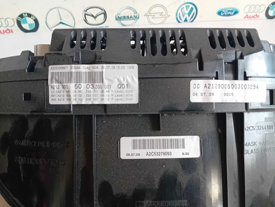 Ceasuri Bord Mercedes E Class W212 2.2 Cdi Automat Cod A2129005003