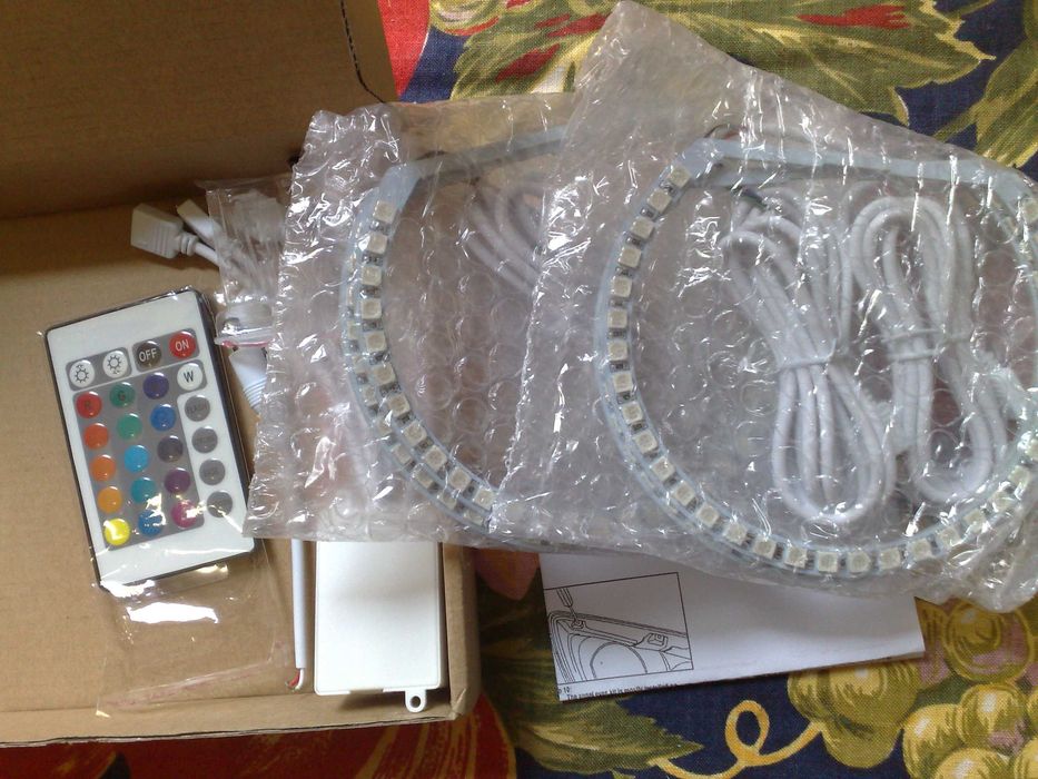 Многоцветни диодни Ангелски очи  за БМВ , angel eyes BMW