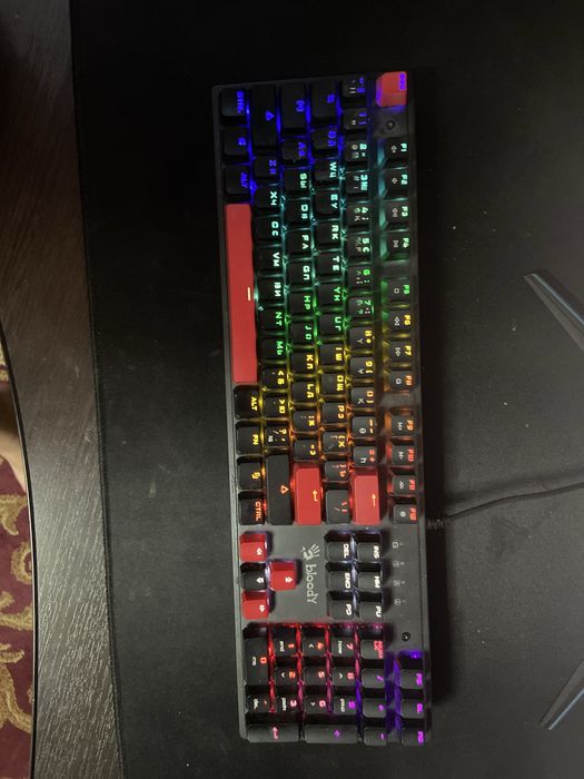 Клавиатура A4Tech Bloody S510R-Brown черный