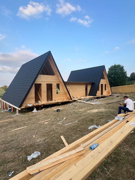 Cabana A din lemn vând s-au schimb cu auto